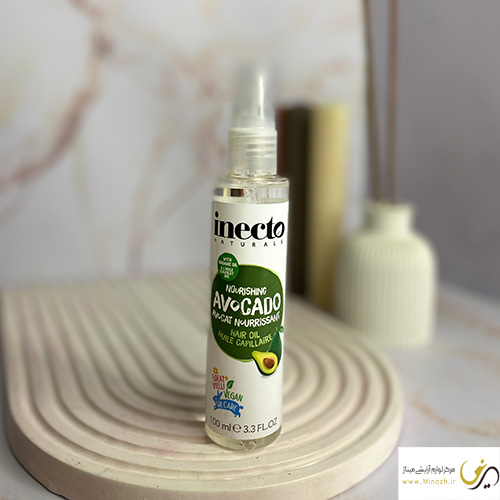 تصویر روغن موی آبرسان وتغذیه کننده آووکادو اینکتو 