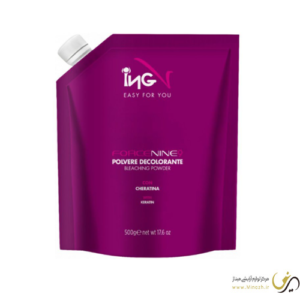 پودر دکلره آبی برند آی ان جی ایتالیا ING Coloring Bleaching Powder Force Nine